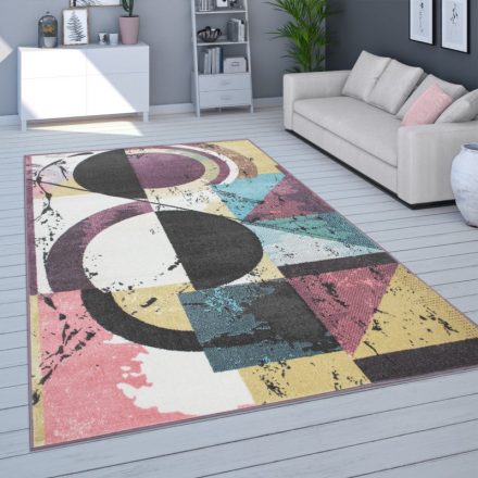 Modern szőnyeg absztrakt mintás designer szőnyeg színes 120x170 cm