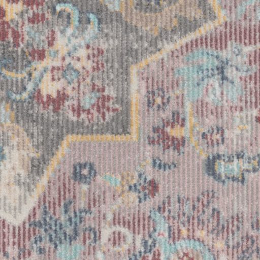 rozsaszin kulteri szonyeg keleti mintaval 160 cm kerek