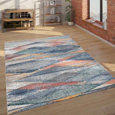 Modern design szőnyeg 3D absztrakt mintával színes multikolor 60x100 cm