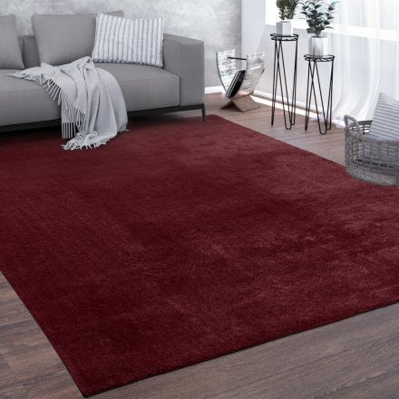 Piros puha mosható szőnyeg 240x340 cm