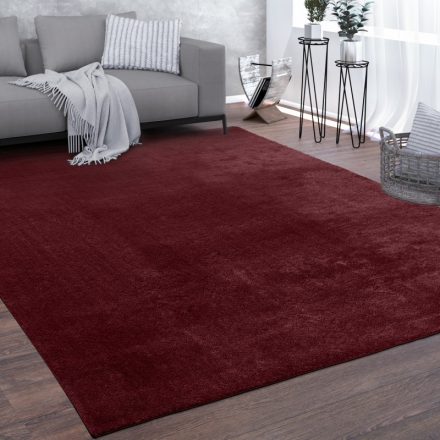 Piros puha mosható szőnyeg 140x200 cm 
