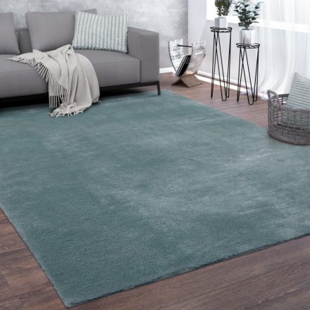 Türkiz puha mosható szőnyeg 300x400 cm