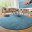 Turkiz moshato nappali szonyeg 120 cm kerek