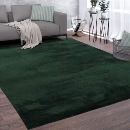 Zöld puha mosható szőnyeg 300x400 cm