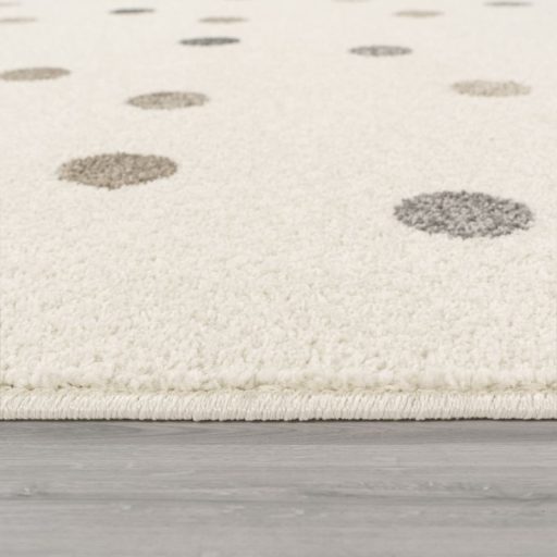 krem pottyos gyerek szonyeg kislanyoknak 120 cm kerek