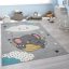 Gyerek szonyeg 3D szurke kiselefant 120x160 cm