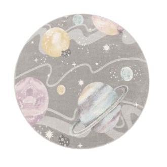 szurke gyerekszonyeg bolygo mintaval 200 cm kor