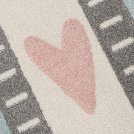 Szivárvány formaszőnyeg színes gyerek szőnyeg 120x160 cm