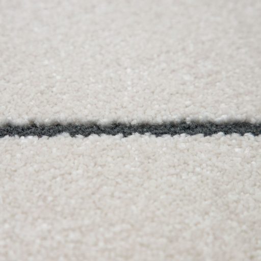 Feher nappali szonyeg rovid szalu skandinav geometria mintaval 60x100 cm