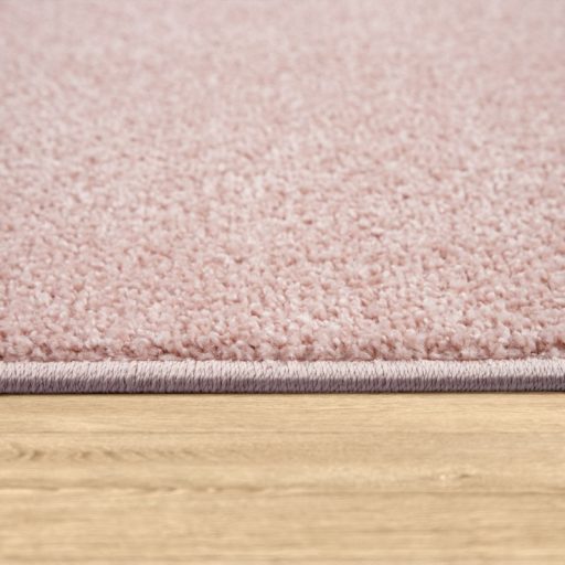 Egyszinu rozsaszin modern szonyeg nappaliba 80x250 cm