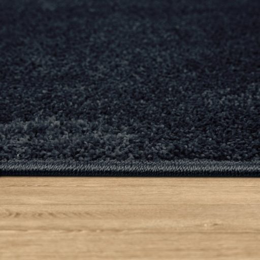 Egyszinu kek nagymeretu modern szonyeg nappaliba 200x280 cm