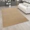 Egyszinu arany modern szonyeg nappaliba 80x150 cm