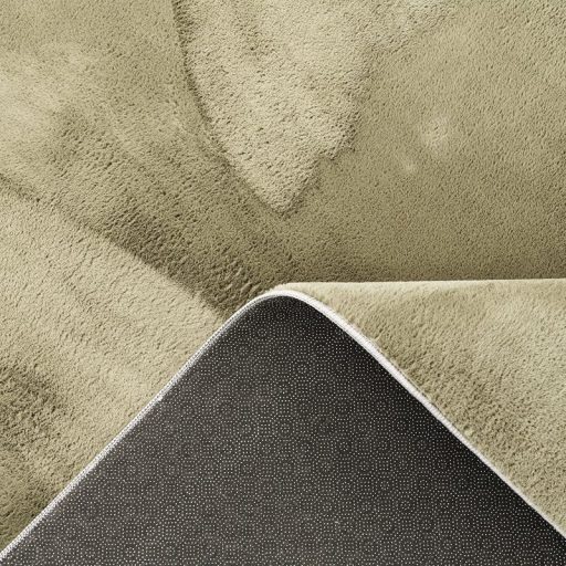 Shaggy szonyeg - puha, moshato, pluss, csuszasmentes, zold, 80x150 cm