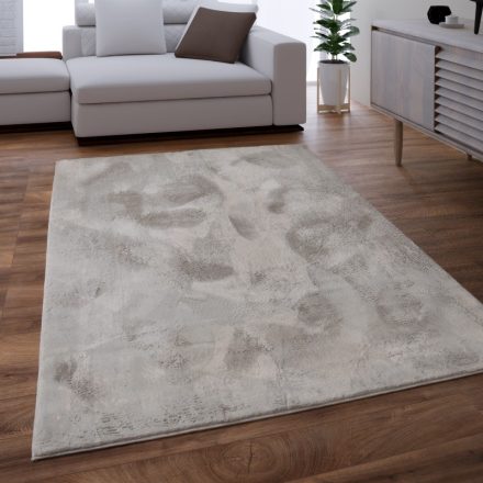 Shaggy szőnyeg mosható plüss hatású szőnyeg - szürke 80x150 cm