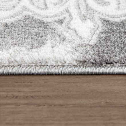 Iza szürke-fehér vintage szőnyeg keleti mintával design szőnyeg 80x300 cm