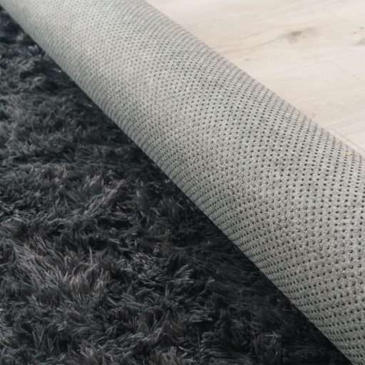 Shaggy szonyeg - bolyhos, puha, csuszasmentes, antracit, 160x220 cm, Sunny