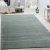 Zöld szőnyeg egyszínű puha szőnyeg 240x340 cm
