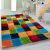 Cube Shaggy szőnyeg 3D hatású szőnyeg színes 160x220 cm