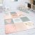 Szőnyeg lányoknak gyerekszőnyeg - pink mintás játszószőnyeg 80x150 cm