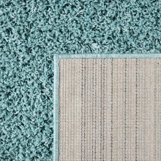 Natasa Shaggy szőnyeg puha hosszú szálú szőnyeg pasztel - türkiz szőnyeg 160x220 cm
