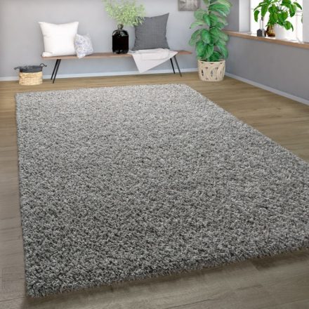 Natasa Shaggy szőnyeg puha hosszú szálú szőnyeg pasztel szürke 60x100 cm