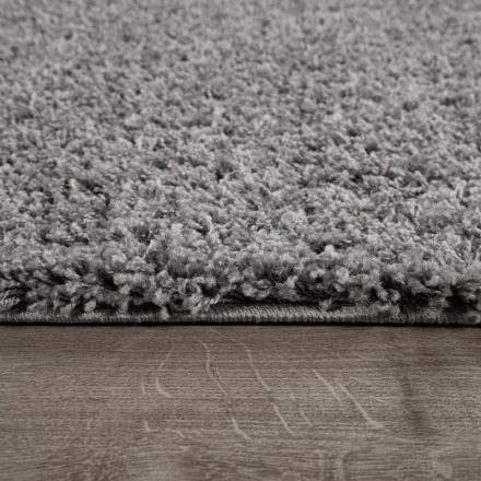 Natasa Shaggy szőnyeg puha hosszú szálú szőnyeg pasztel szürke 230x320 cm