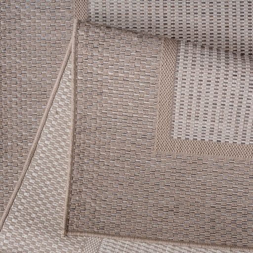 modern bezs borduros kulteri szonyeg 200x200 cm