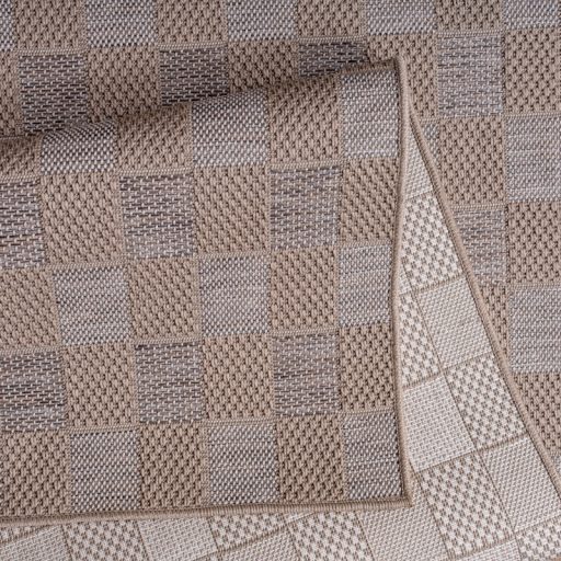modern bezs nagymeretu kulteri szonyeg geometria mintaval 200x280 cm