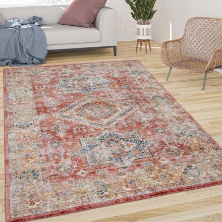 Klasszikus szőnyeg mandala mintával étkezőbe nappali szőnyeg piros 300x400 cm