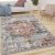 Klasszikus szőnyeg étkezőbe nappali szőnyeg keleti mintás szürke 60x100 cm