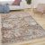 Klasszikus szőnyeg étkezőbe nappali szőnyeg mandala mintás pasztel szürke 60x100 cm