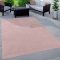 lapos szovesu pink szonyeg teraszra es erkelyre 60x100 cm