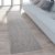 Vízálló kültéri szőnyeg lapos szövésű teraszra erkélyre - szürke 80x250 cm