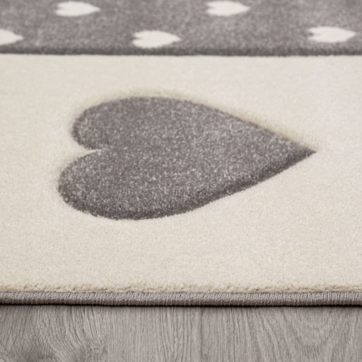 Gyerekszoba szonyeg, 3D hatasu pasztell zold-szurke 140x200 cm