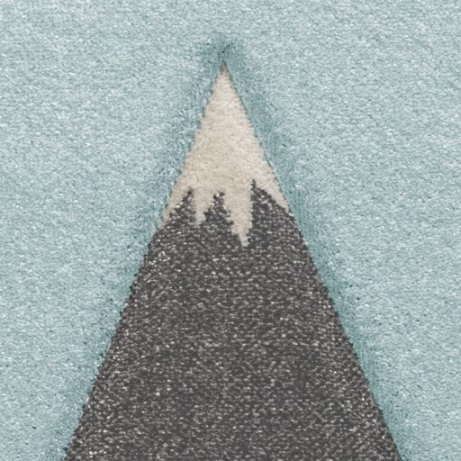 3D gyerekszoba szőnyeg pasztel kék-szürke gyerek szőnyeg 80x150 cm