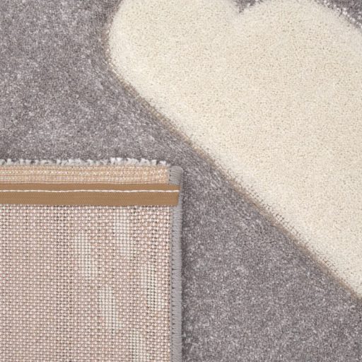 Gyerek szonyeg 3D szurke hegy mintas 200x290 cm