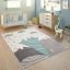 Gyerek szonyeg 3D krem hegy mintas 80x150 cm