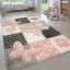 Gyerek szonyeg 3D rozsaszin pillango 120x170 cm