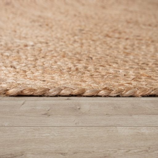 Kezi szovesu juta szonyeg absztrakt mintaval natur 200x290 cm