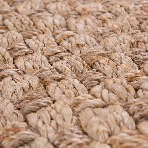 Kezi szovesu sizal hatasu juta szonyeg natur 80x150 cm