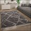 Shaggy szonyeg - skandinav stilusu, rojtos, antracit, 60x100 cm