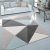 3D hatású design modern szőnyeg absztrakt pasztel - türkiz 160x230 cm
