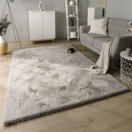 Luxus shaggy szőnyeg modern szőnyeg nappaliba bolyhos puha - szürke 80x150 cm