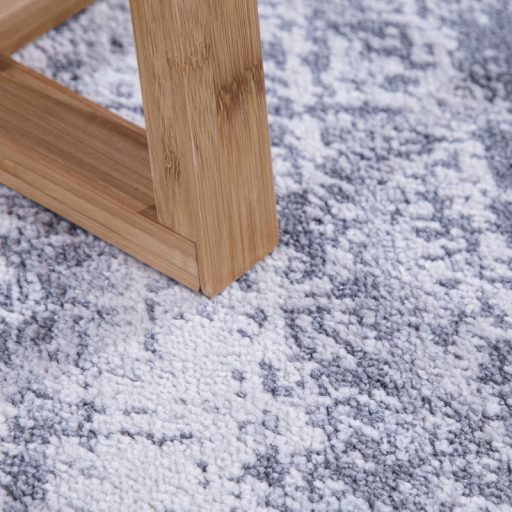 Szonyeg nappaliba - rovidszalu, borduros, kek szinu, 60x100 cm