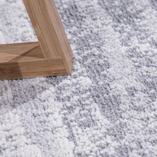 Rovidszalu borduros nappali szonyeg, szurke 80x300 cm