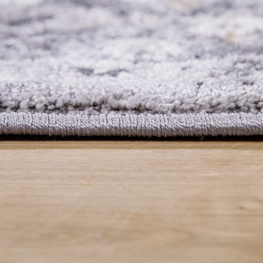 Szonyeg nappaliba - vintage hatasu, pasztell, marokkoi mintas, szurke, 120x170 cm