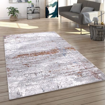Absztrakt design 3D modern szőnyeg nappaliba pasztel - színes vintage hatású 120x170 cm