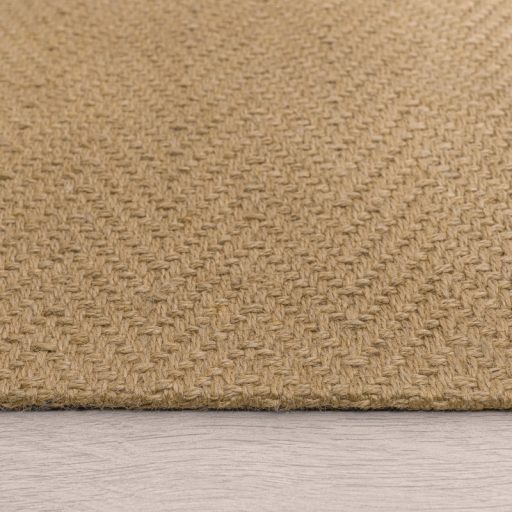 Natur szinu kezi szovesu modern szonyeg juta 80x150 cm