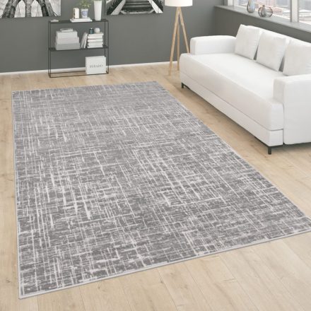 Rövid szálú szőnyeg nappaliba modern szőnyeg szürke 60x100 cm