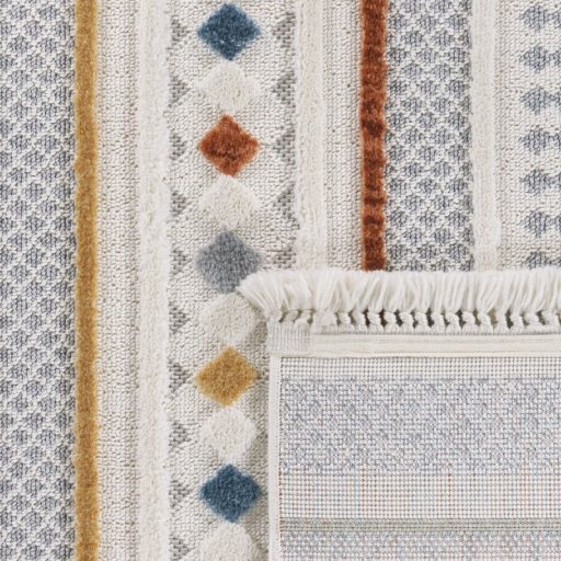 Szonyeg nappaliba - szines, ethno mintas, 3D hatasu, 80x150 cm